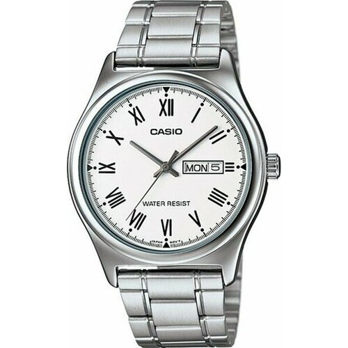 Наручные часы CASIO, серебряный часы мужские casio mtp 1310pd 7b