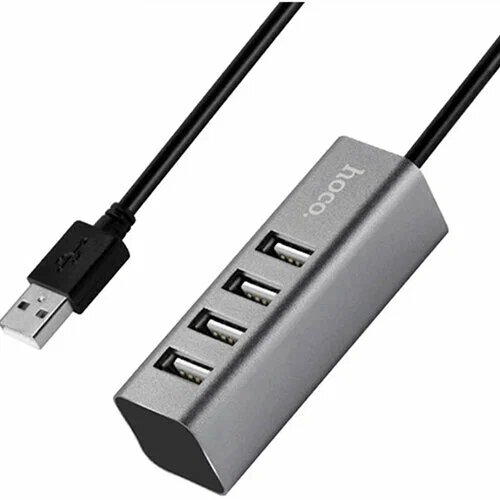 Переходник Hoco HB1 USB концетратор на 4 USB