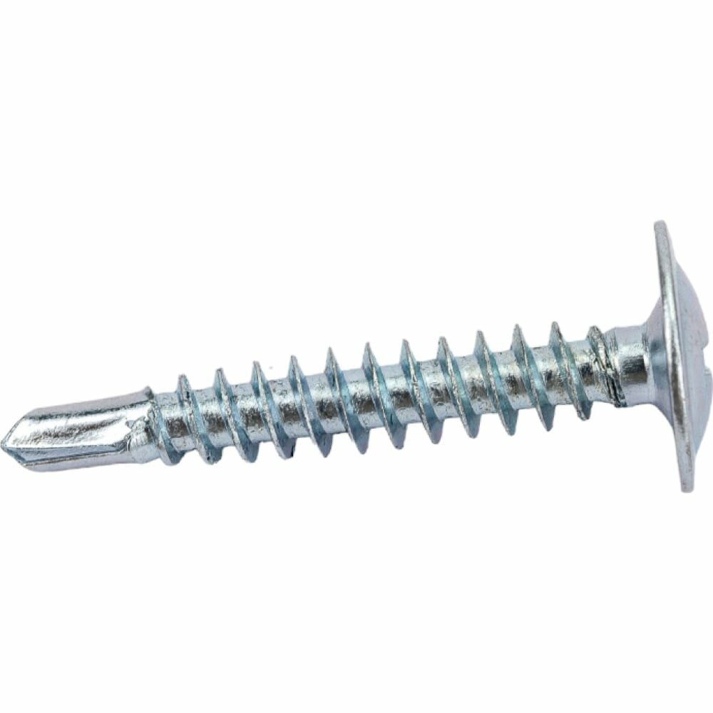 фото Оцинкованные саморезы для тонких пластин Стройбат 4.2x25 мм (200 шт.)