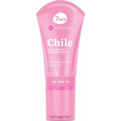 Крем для тела 7 Days My Beauty Week Chile антицеллюлитный разогревающий 130мл 2219₽