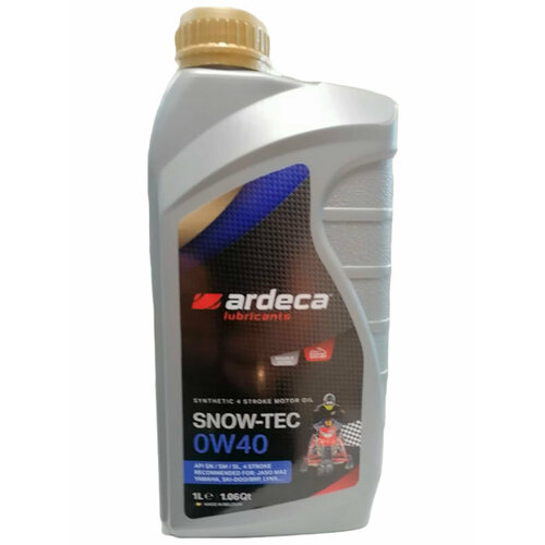 Моторное масло Ardeca SNOW-TEC RACING 0W40 (UA/RU) 1L