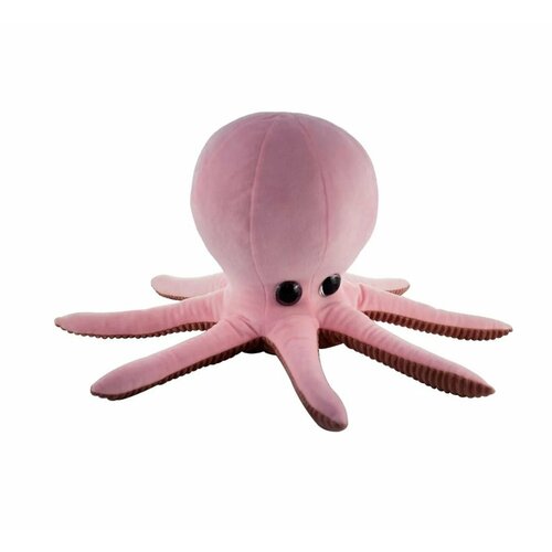 Игрушка мягконабивная KiddieArt Tallula Осьминог, 30х60 см, розовый 60012