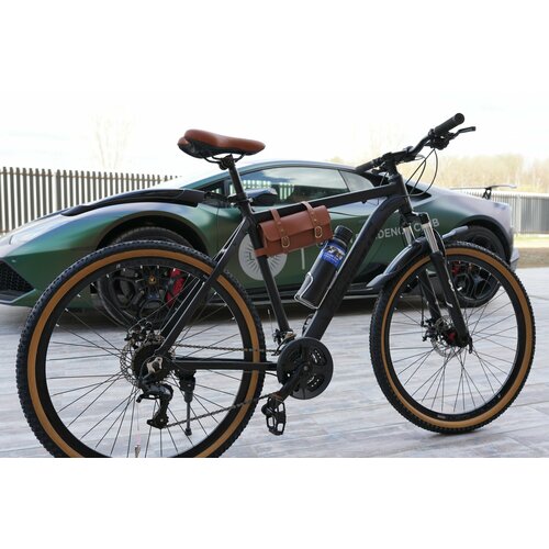 Велосипед 275 Richiesto алюминиевая рама 21 Горный ВзрослыйПодростковый черно-коричневый 26100₽