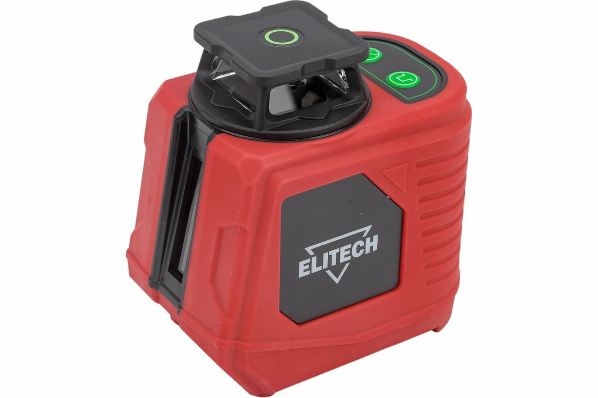 фото ELITECH ЛН 360/1-ЗЕЛ (E0306.016.00) Нивелир лазер, зеленый луч,2х1.5В(АА),30\80м,±0.2мм\м,0,4кг, гор.1, шт ELITECH