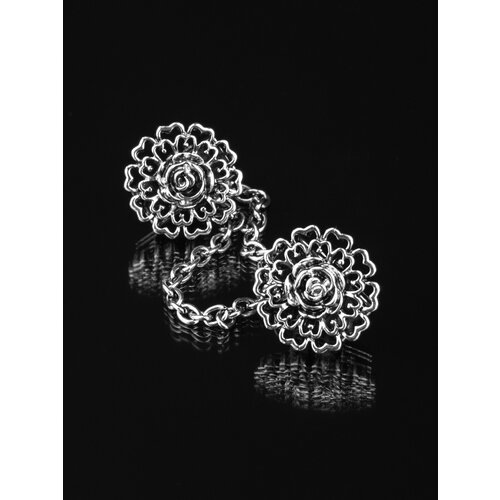 Зажим для кардигана БлагоДарина 1 шт серебряный 915₽