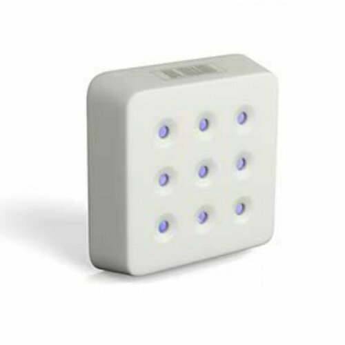 Переходник Розеткус на 4 розетки с подсветкой светло-серый 2999₽