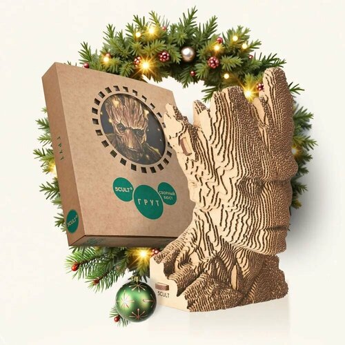 3д пазл Грут картонный конструктор 5CULT