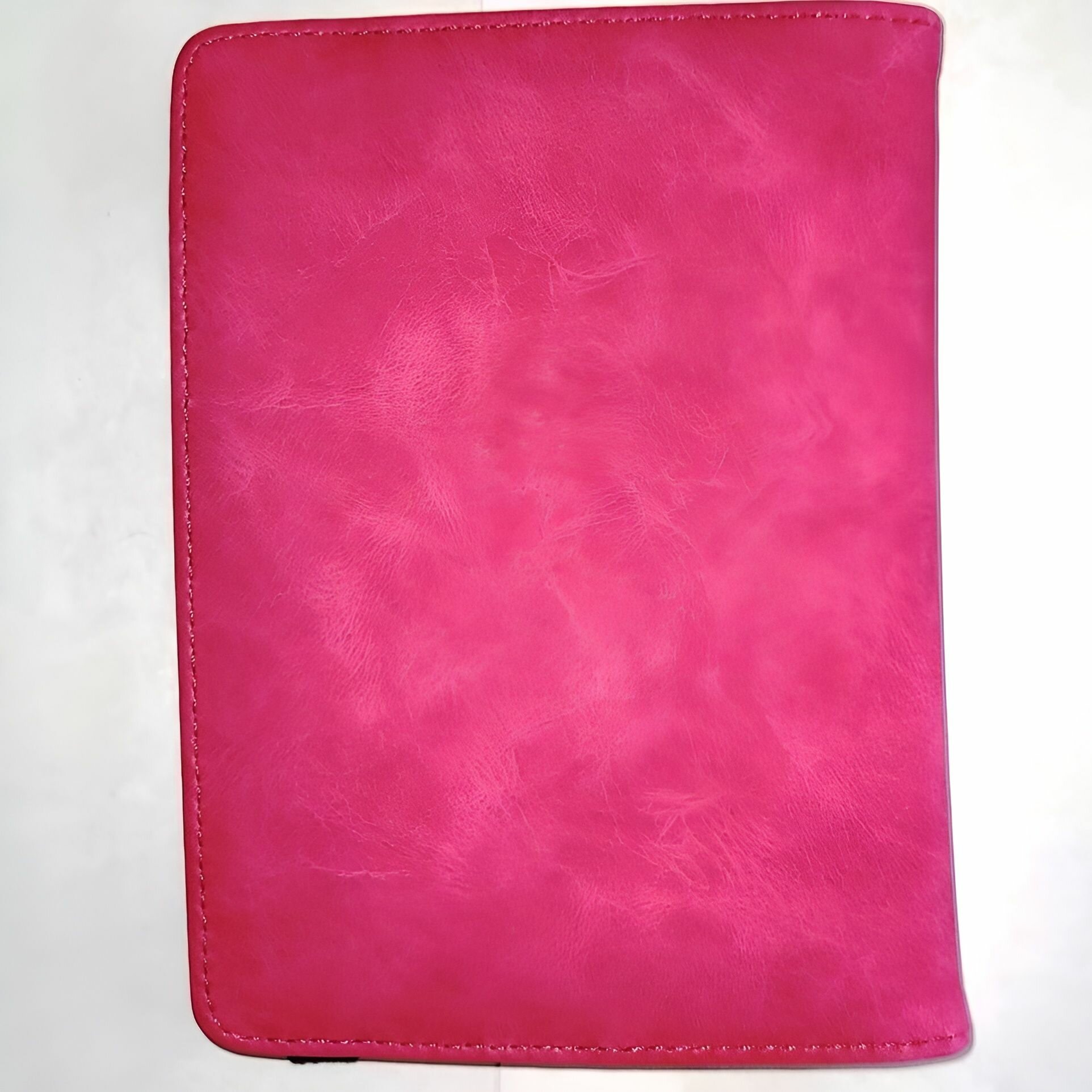 Обложка для паспорта КожаноFF, розовый — фото 1