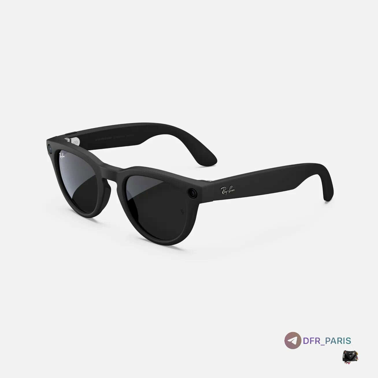 Ray-Ban Met* - Headliner - угольно-черные линзы, матовая черная оправа