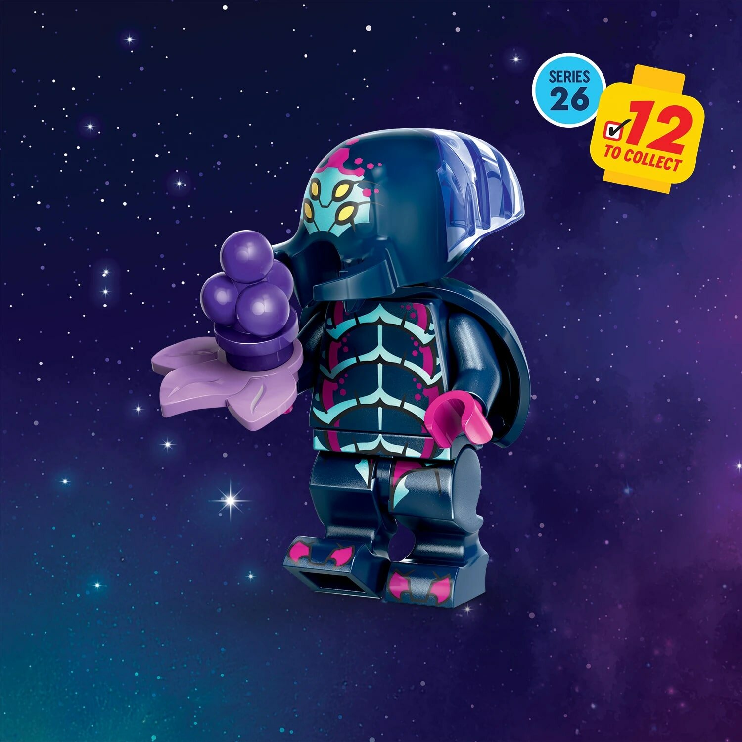 Минифигурка LEGO Пришелец Битлзоид, Series 26 (71046)