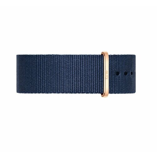 Ремешок Daniel Wellington фактура плетеная размер 20 синий 1784₽