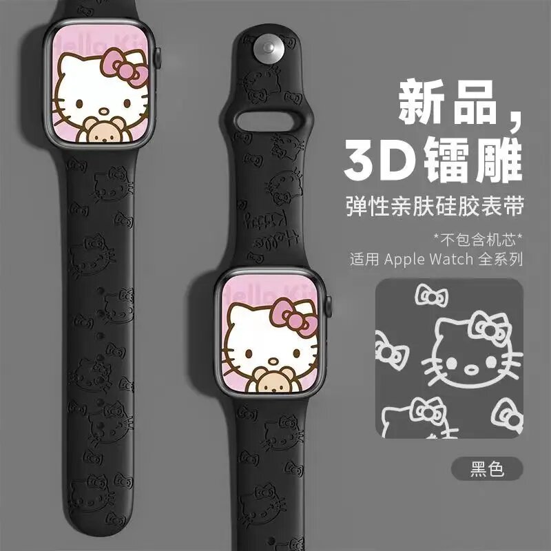 Ремешок Kawaii Hello Kitty для Apple Watch, HelloKitty 1, 41mm, Женский — фото 1
