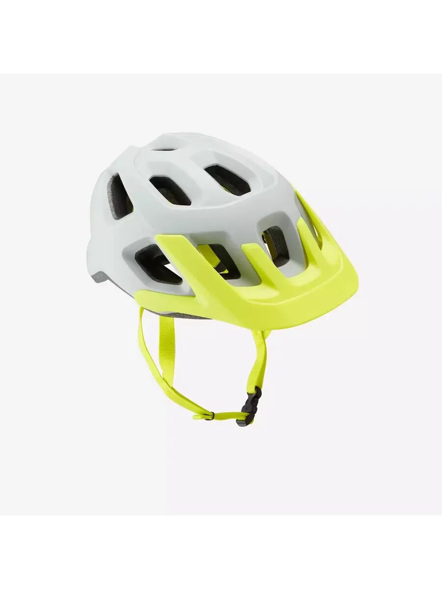 Шлем Rockrider MTB 500, велосипедный, для детей, желтый, размер M