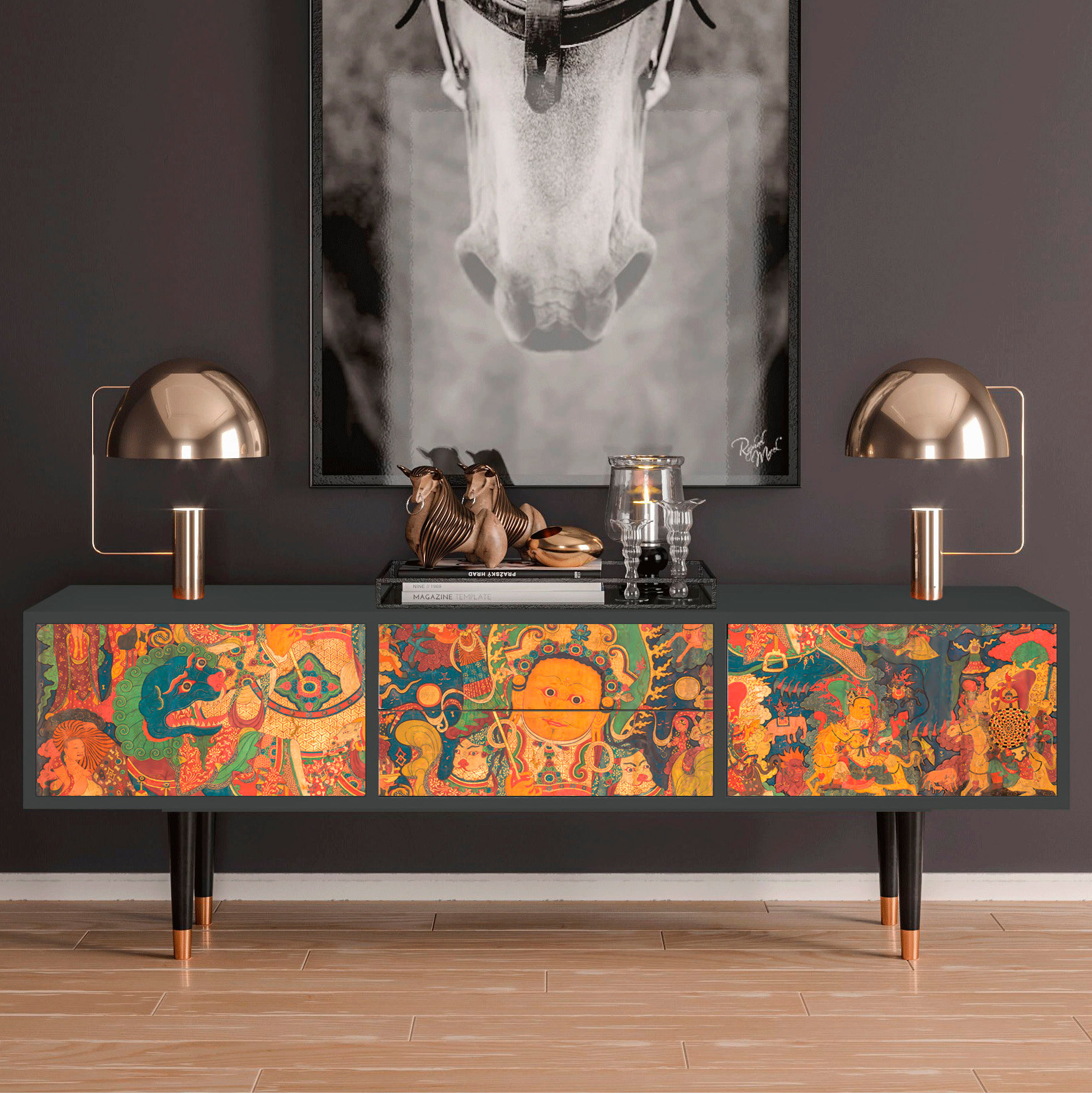 Тумба STORYZ T4 God by Vaisravana 170 x 48 x 59 см