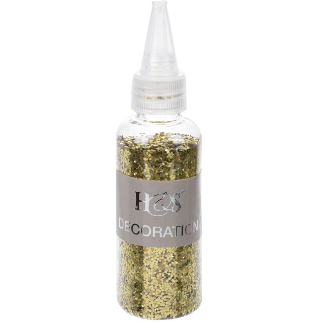 Декоративные блестки Deco Art золотые крупные Koopman AWR100200-1