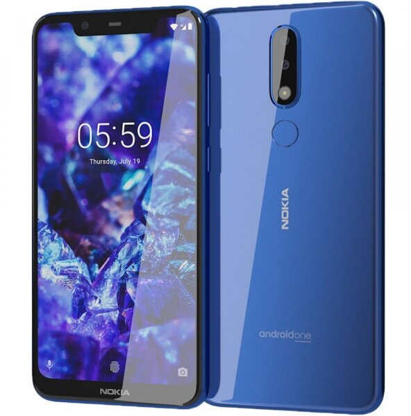 Смартфон Nokia 5.1 Plus TA-1105 Blue