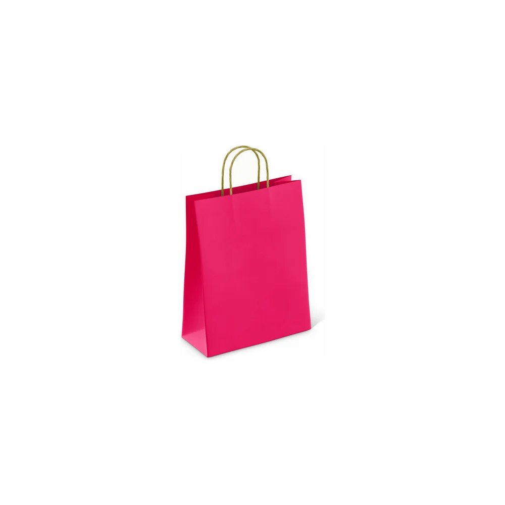 Крафт пакет бумажный офисмаг Ruby red 26х15х35 см с кручеными ручками плотность 80гр/м2 моноцвет 112412 701002