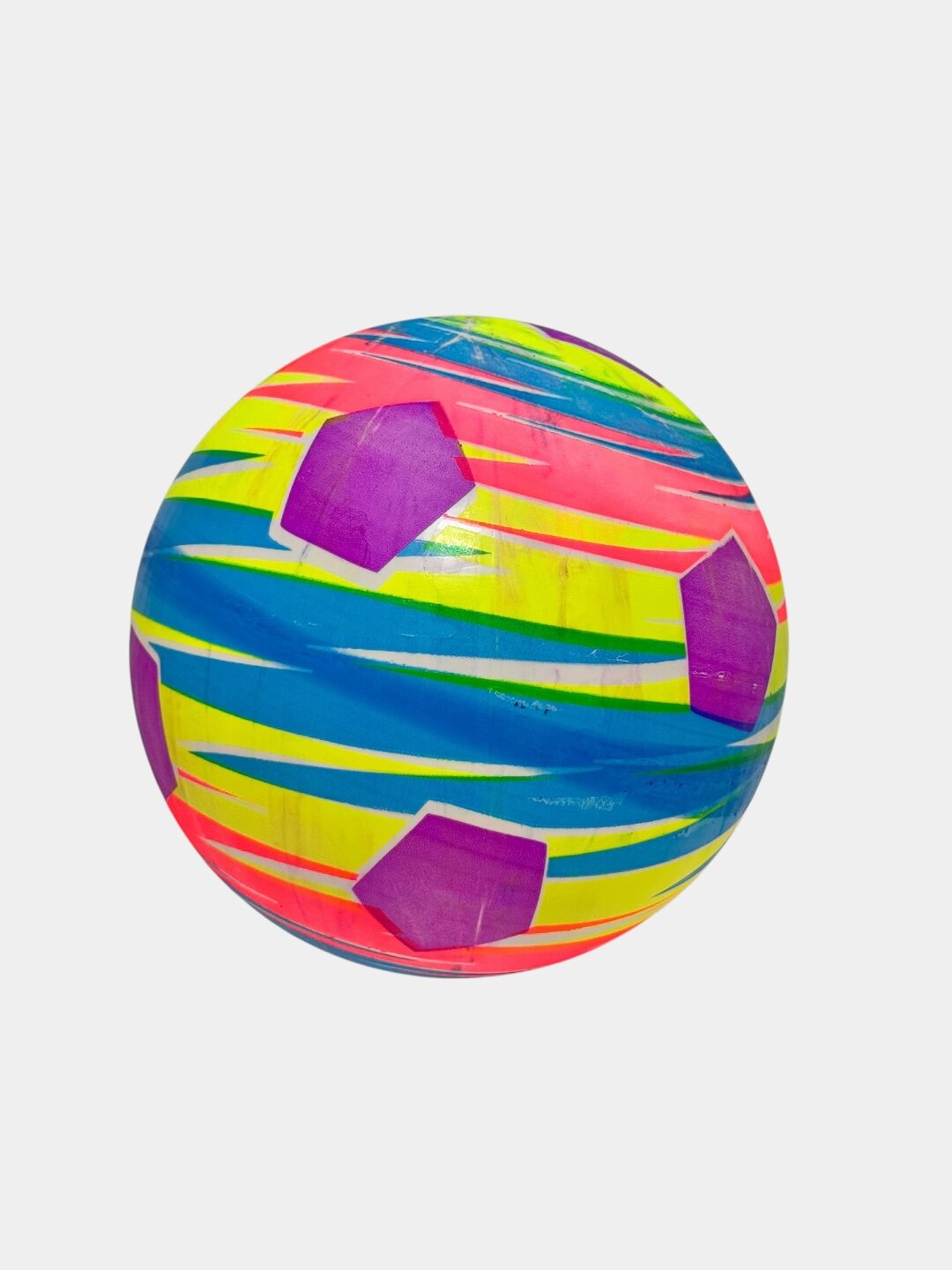 Игровой мяч Звёздный, Мягкий ПВХ, Для активных игр дома и на пляже, Тактильный дизайн Код. 28196