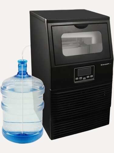 Изображение товара Льдогенератор COOLEQ IC-30S кубики. Ледогенератор комбинированный. Генератор льда для кафе, бара, дома