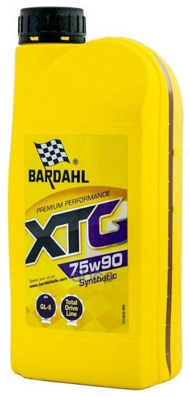 Масло Трансмиссионное Bardahl Xtg 75w90 Синтетическое 1 Л 36381 Bardahl36381