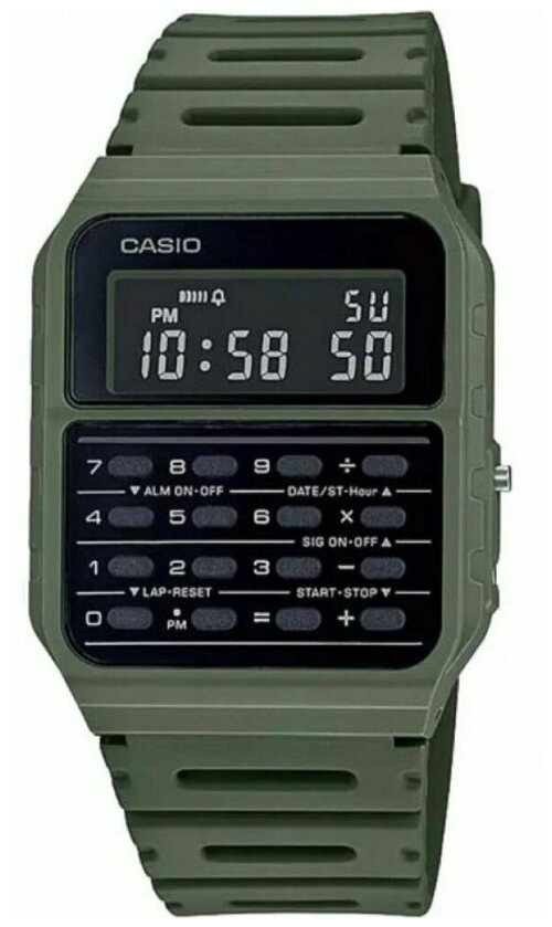 Наручные часы CASIO Casio CA-53WF-3B, зеленый