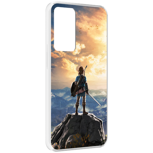 Чехол MyPads The Legend of Zelda для OPPO Reno 8 Lite задняя-панель-накладка-бампер чехол mypads the legend of zelda для oppo find x5 задняя панель накладка бампер