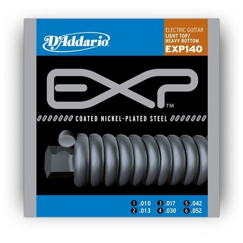 фото Струны для электрогитары daddario exp140 d'addario