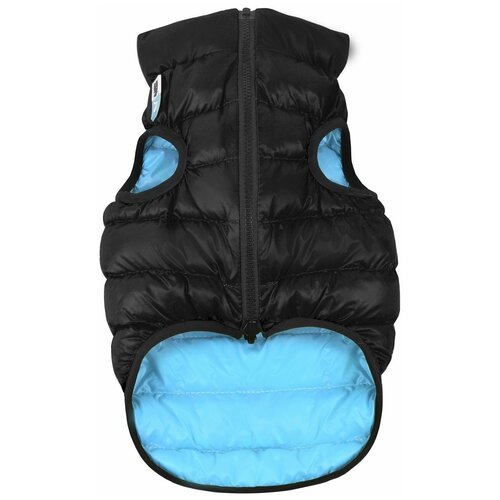 Курточка AiryVest двухсторонняя черно-голубая М 40см 818.1.1845