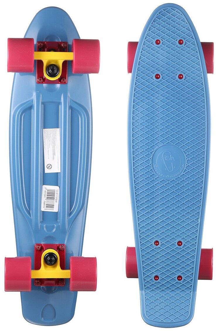 Пенни Борд Fish Skateboards 22" Сапфир