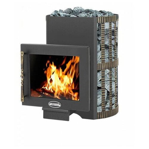 фото Банная печь везувий скиф ковка 28 панорама 2016