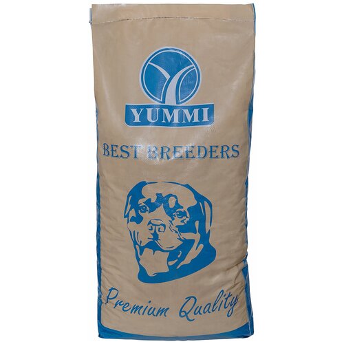 Сухой корм для собак юмми (YUMMI Premium quality) Мясное ассорти 20 кг, для взрослых собак крупных и средних пород