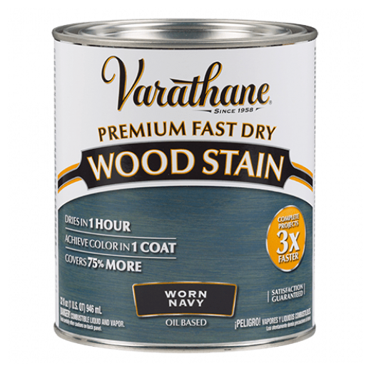 Тонирующее масло Varathane Premium Fast Dry Wood Stain для дерева (Состаренный морской,Qts 0,946 л.)