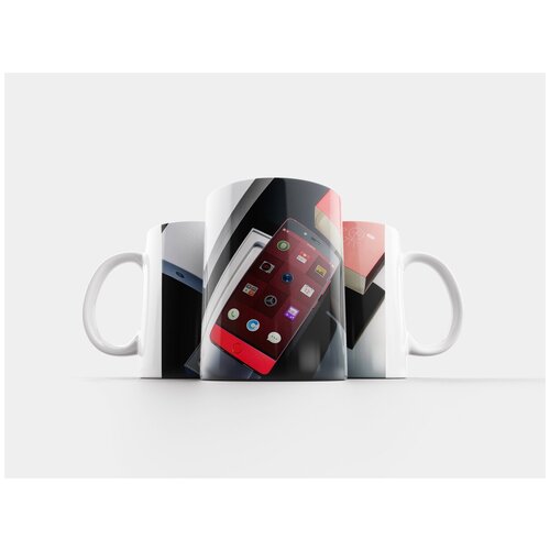 фото Кружка "мобильный, телефон, коробка" 320 мл lotsprints