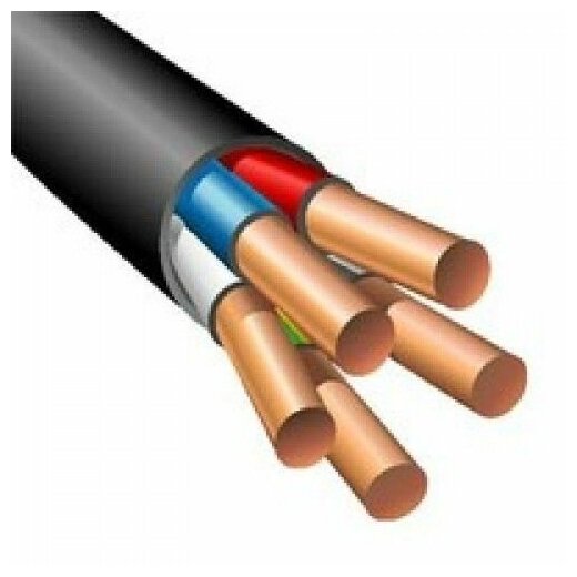 ВВГнг(А)-LS 5х1,5-0,66 кабель (5 м.) - фотография № 1