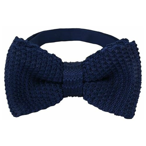 Галстук-бабочка / Street Soul / Jazzman Вязаный галстук / тёмно-синий / (One size)