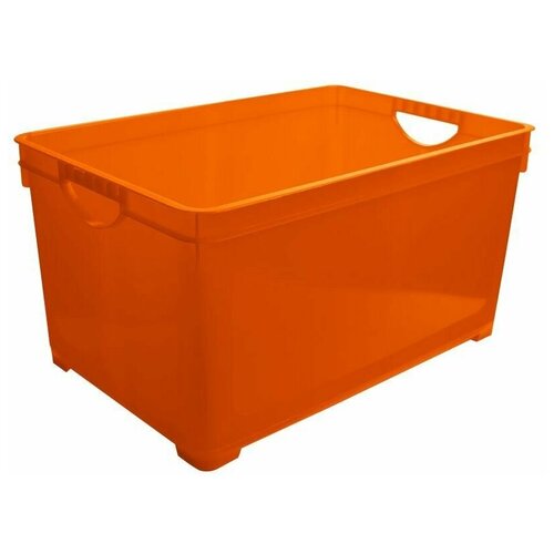 фото Ящик для хранения универсальный 48 л оранжевый branq