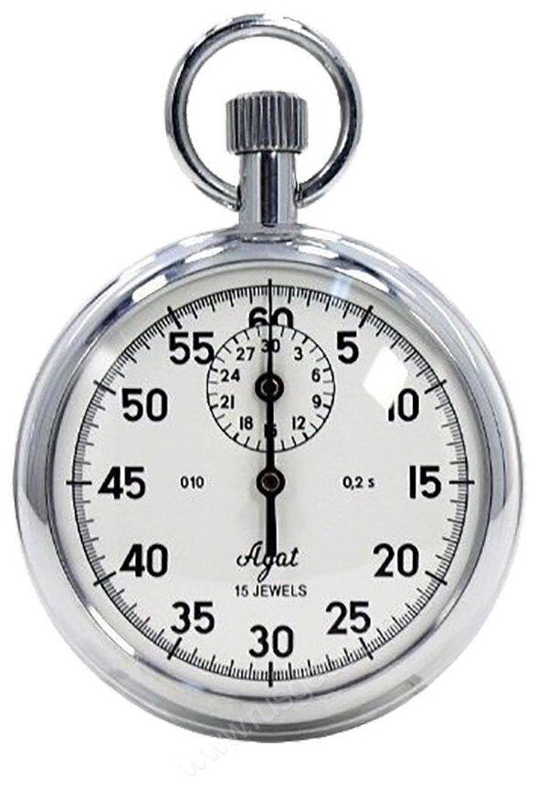 Секундомер ( часы таймер ) АГАТ спортивный СОП пр-2а-2-010 4282Н механический однострелочный оригинал