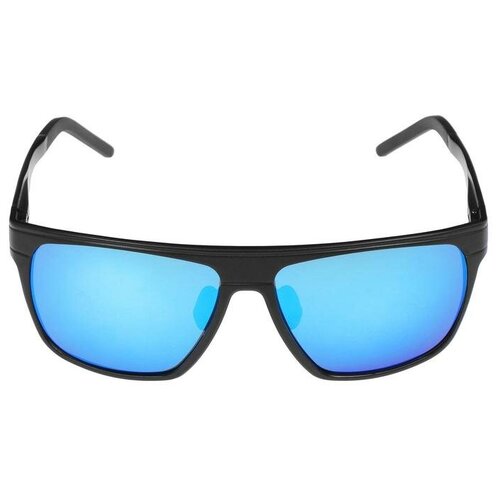 Солнцезащитные очки Nisus, квадратные, оправа: пластик, поляризационные, черный