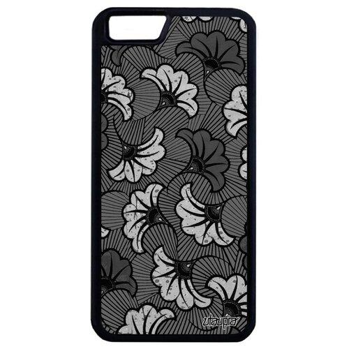 фото Противоударный чехол на смартфон // iphone 6 plus // "африканский принт" дизайн стиль, utaupia, серый