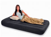 Надувной матрас Intex Pillow Rest Raised Bed Fiber-Tech 64141, темно-синий