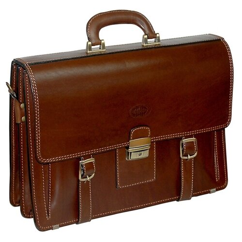 Портфель мужской ПАВ-11, Цвет Коричневый