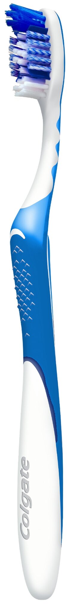 Зубная щетка Colgate Отбеливающая plus 1+1 жесткая Colgate Sanxiao - фото №3