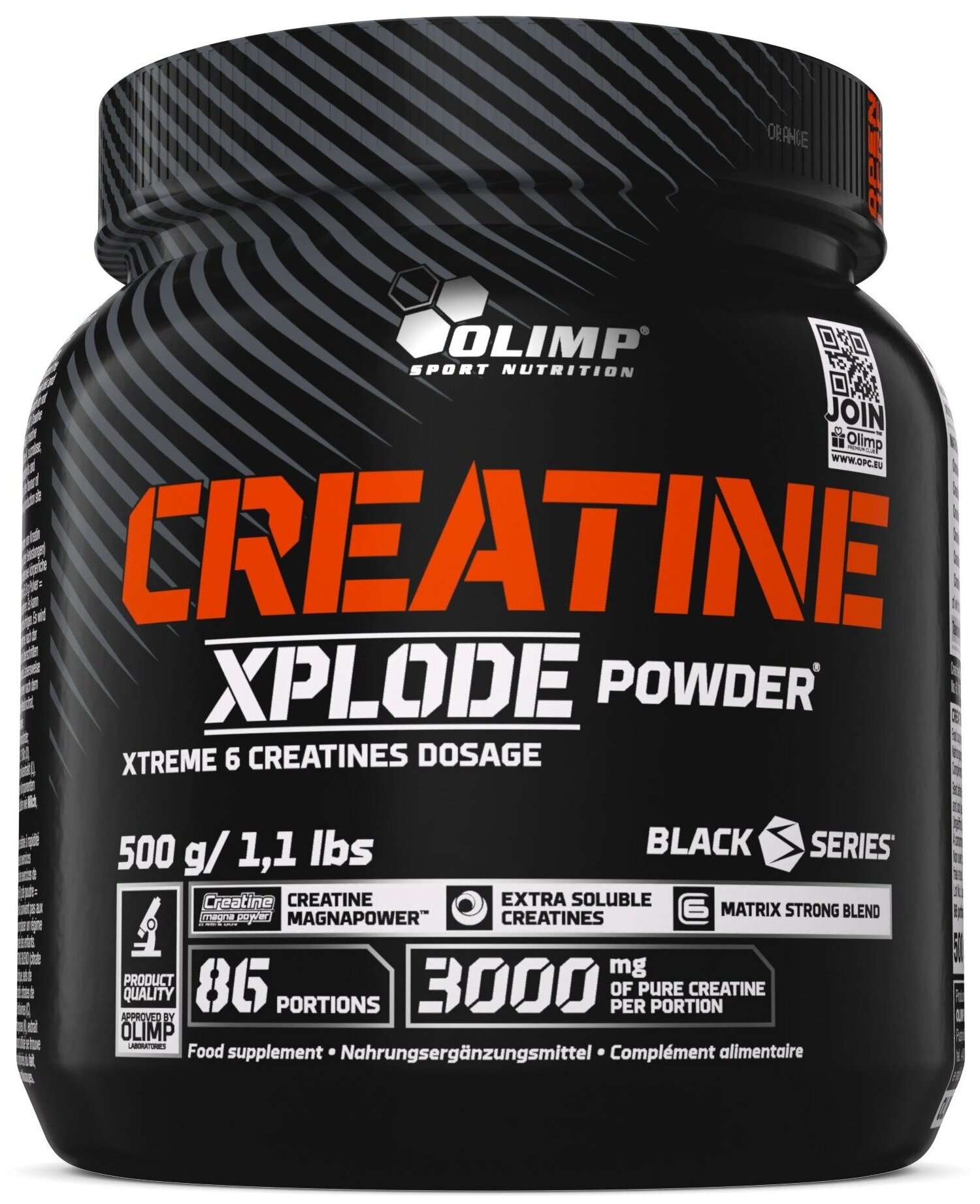 Olimp Sport Nutrition Creatine Xplode powder апельсин 500 г.