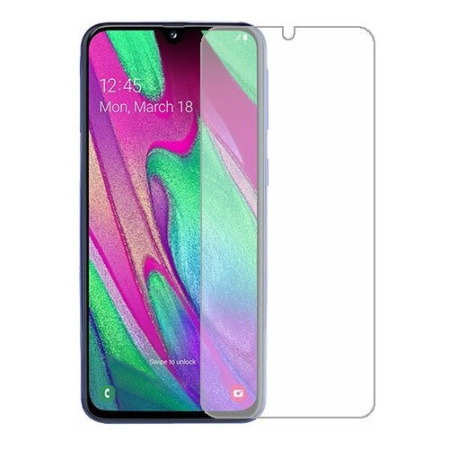 Samsung Galaxy A40 защитный экран Гидрогель Прозрачный (Силикон) 1 штука samsung galaxy m02 защитный экран гидрогель прозрачный силикон 1 штука