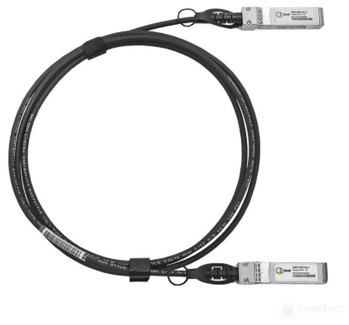 Оборудование SNR Модуль (SNR-SFP+DA-2) Модуль SFP+ Direct Attached Cable (DAC), дальность до 2м