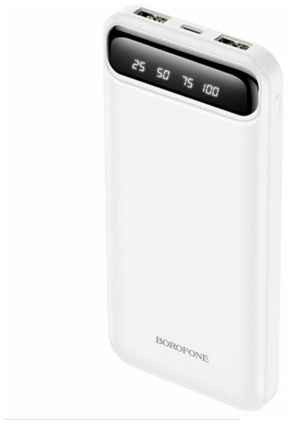 Внешний аккумулятор BOROFONE BJ14 Freeway Power bank, 2.0А (10000mAh), white 6931474750327