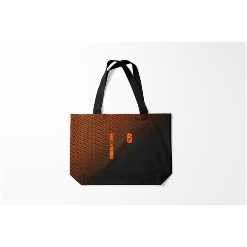 фото Сумка-шоппер / 46х35 см / геймерам / rainbow six siege diamond burnettie