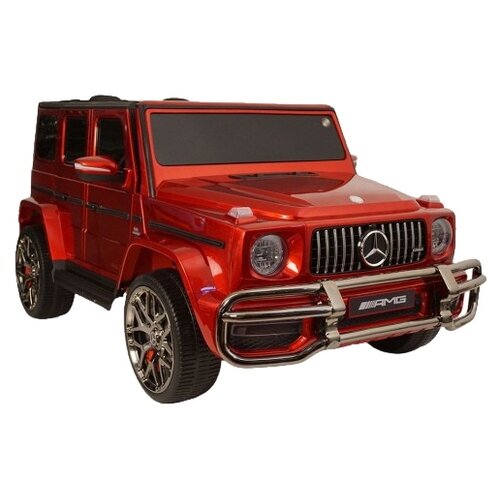 RiverToys Автомобиль Mercedes-AMG G63 4WD S307, вишневый глянец crazy car автомобиль mercedes amg g63 4wd s307 белый