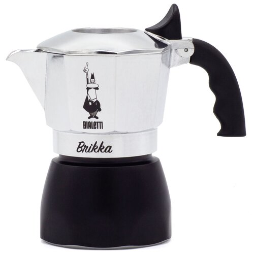 Гейзерная кофеварка Bialetti Brikka 2020 2 порции (90мл) new