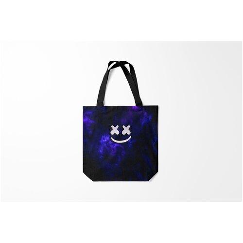 фото Сумка-шоппер / 40х40 см / разная музыка / marshmello burnettie